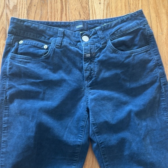 Closed sz 26 Baker blue Velour feel jeans zip fly great pre owned condition - Picture 2 of 8